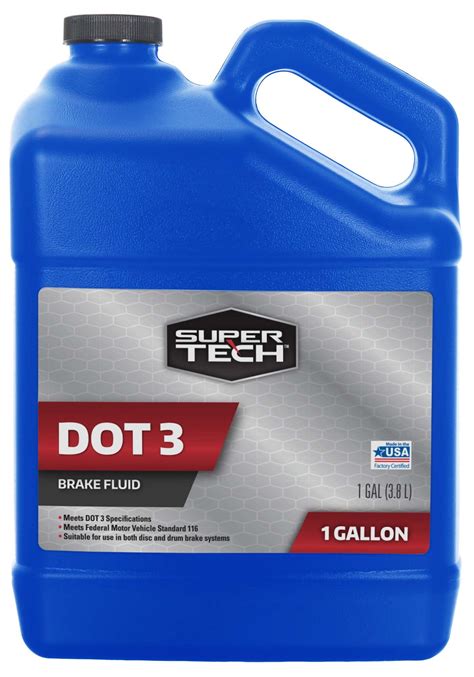 dot 3 brake fluid 1 gallon.